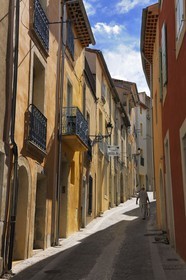 France, Hérault (34), Béziers, rue des anciennes Arènes