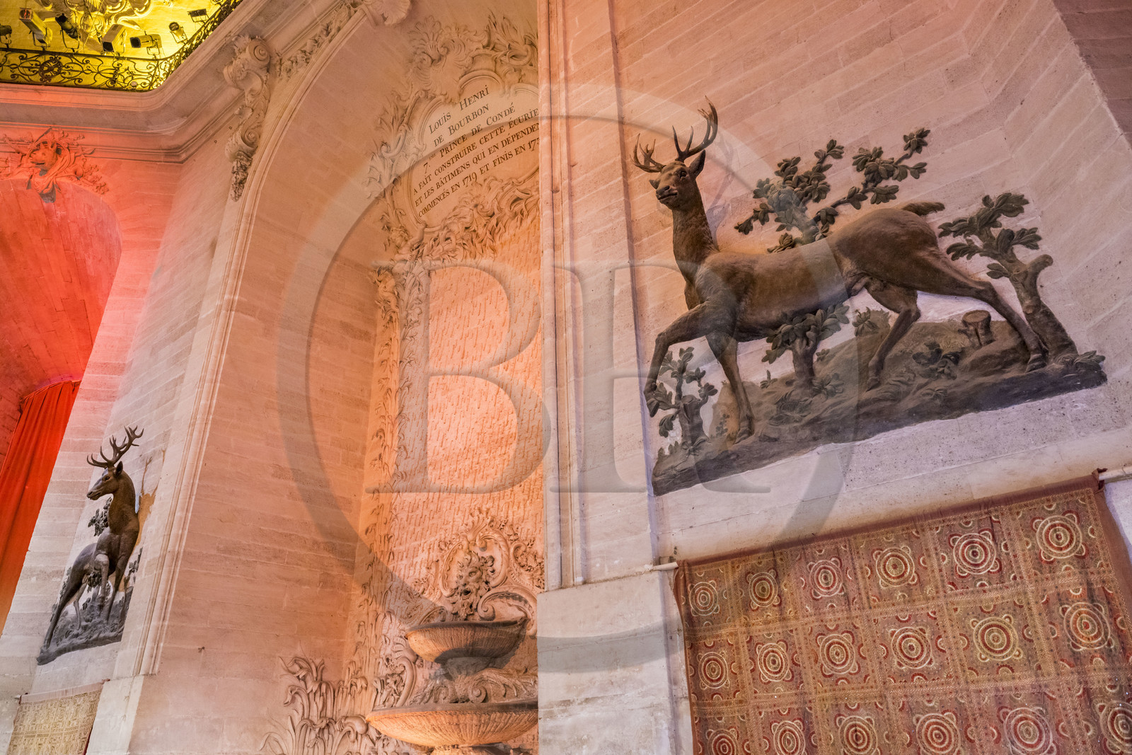 France, Oise (60), Chantilly, le chateau de Chantilly, les Grandes Ecuries