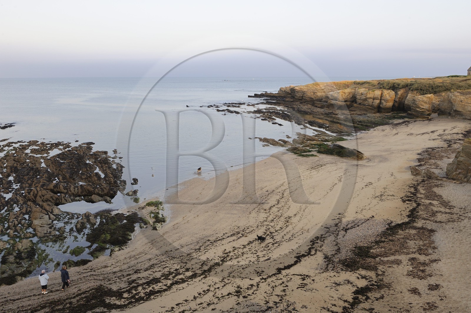 France, Loire-Atlantique (44), Piriac-sur-Mer, le sentier des douaniers