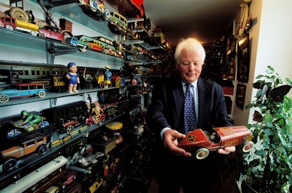 France, Nord (59), Lille, Alain Demory, magasin du Chat qui Pêche (jouets anciens)