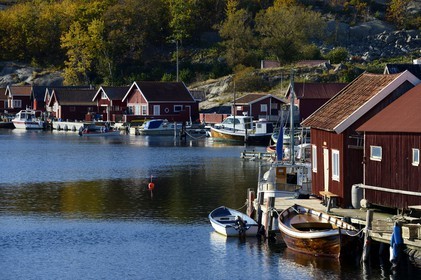 Sweden, Västra Götaland, Koster Islands, the Koster sound at Vastra bryggan on Nordkoster island
