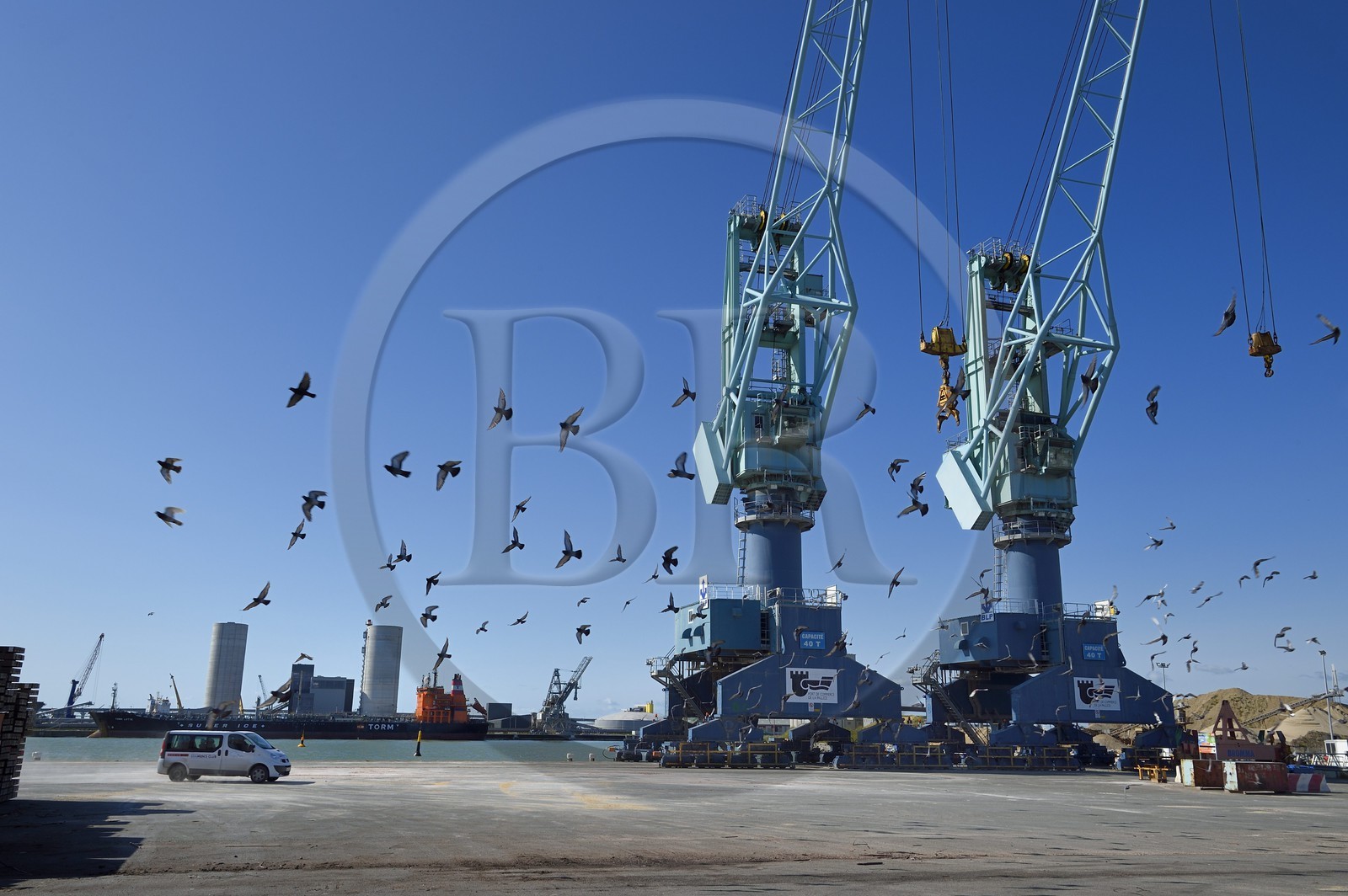 France, Charente-Maritime, La Rochelle, the Port Atlantique La Rochelle, the trade port