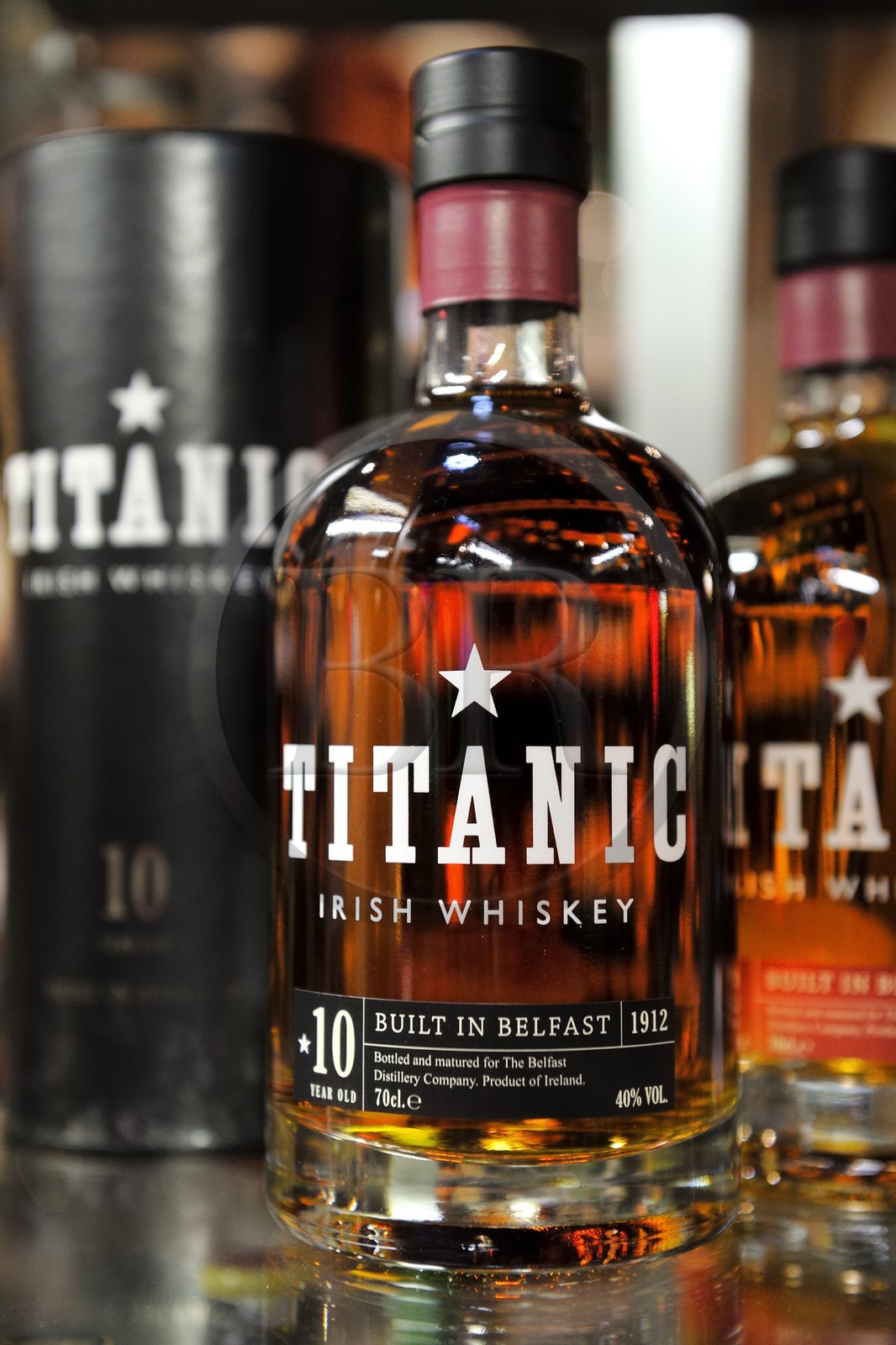 Royaume-Uni, Irlande du Nord, Belfast, le whisky Titanic créé en 2011