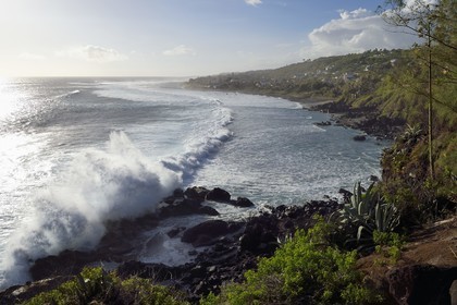 France, Reunion island (French overseas department), Petite-Ile on the southern coast, Grand-Bois beach and rocks