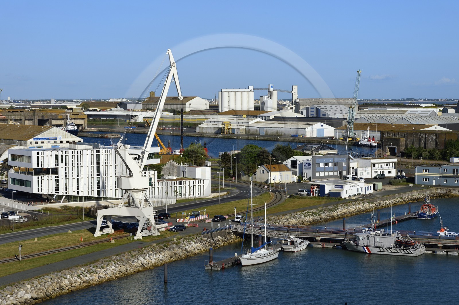 France, Charente-Maritime (17), La Rochelle, le Port Atlantique La Rochelle, port de commerce, la maison du port