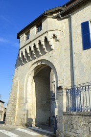 France, Meuse, Verdun, Porte Chatel, gate of the 12th century, the oldest entry in the city that was part of the ramparts that surrounded the Ville Haute (Upper Town), also known as Porte de Champagne