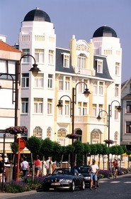 Belgium, West Flanders, sea resort of De Haan (The Cock), the former luxury hotel Astoria