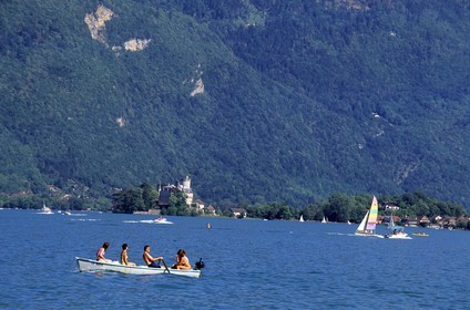 France, Haute Savoie, Annecy lake