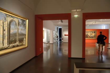 France, Haute Corse, Bastia, the palace of the Genoese governors that hosts the Musee d'Histoire de Bastia (Museum of Bastia History)