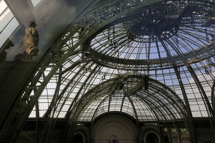 France, Paris, Grand Palais, the glass-roof