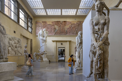 France, Paris (75), le musée du sculpteur Antoine Bourdelle, hall des platres