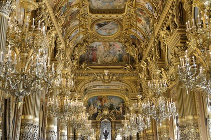 France, Paris (75), Opéra Garnier, le Grand Foyer
