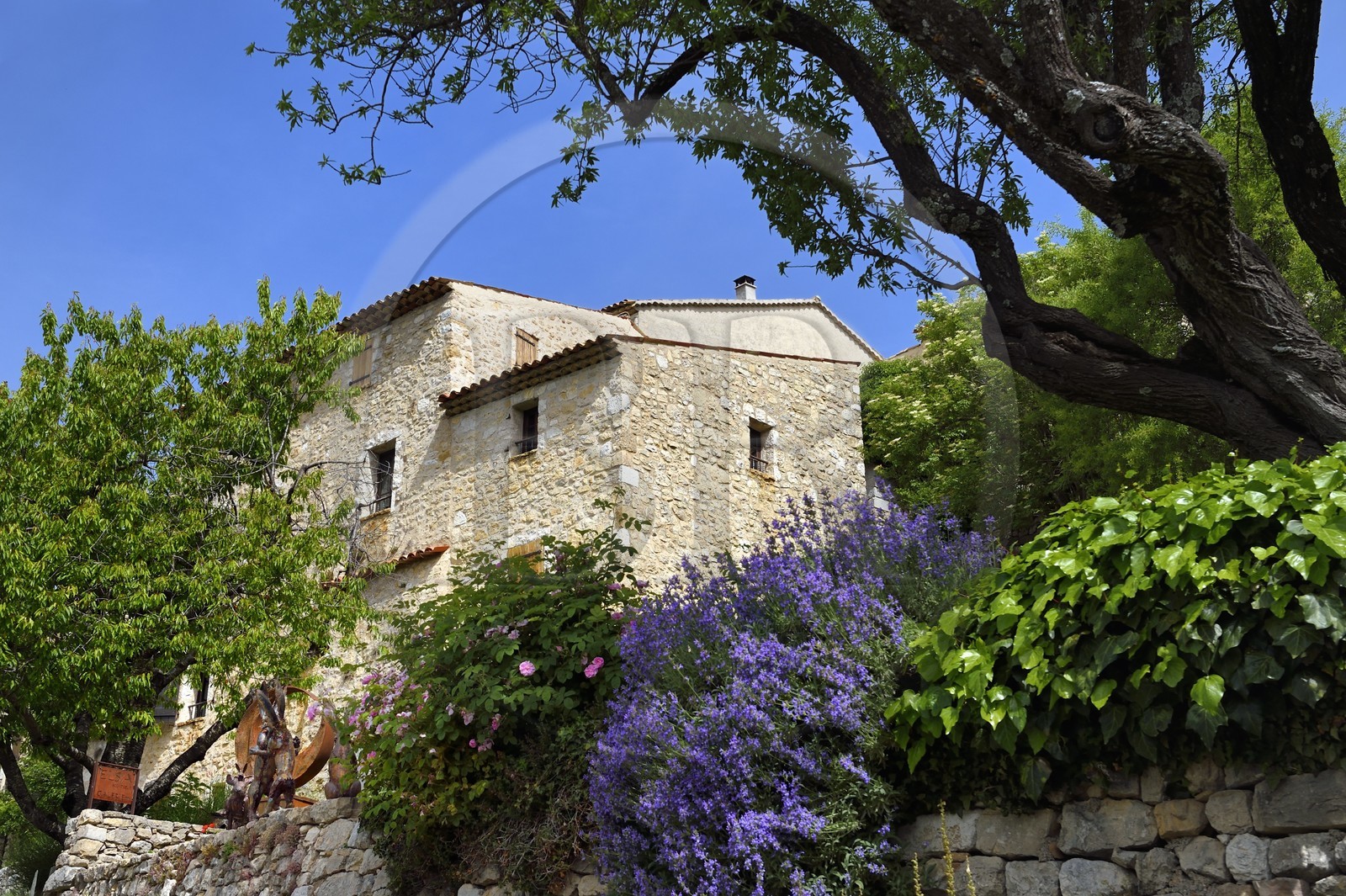 France, Var (83), parc naturel régional du Verdon, Bargème, labellisé Les Plus Beaux Villages de France