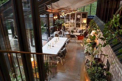 Sweden, Stockholm, Hotel Ett Hem, the Glasshouse
