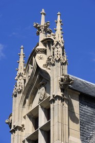 France, Paris, hôtel de Sens, head office .of the Forney Library in the Marais District