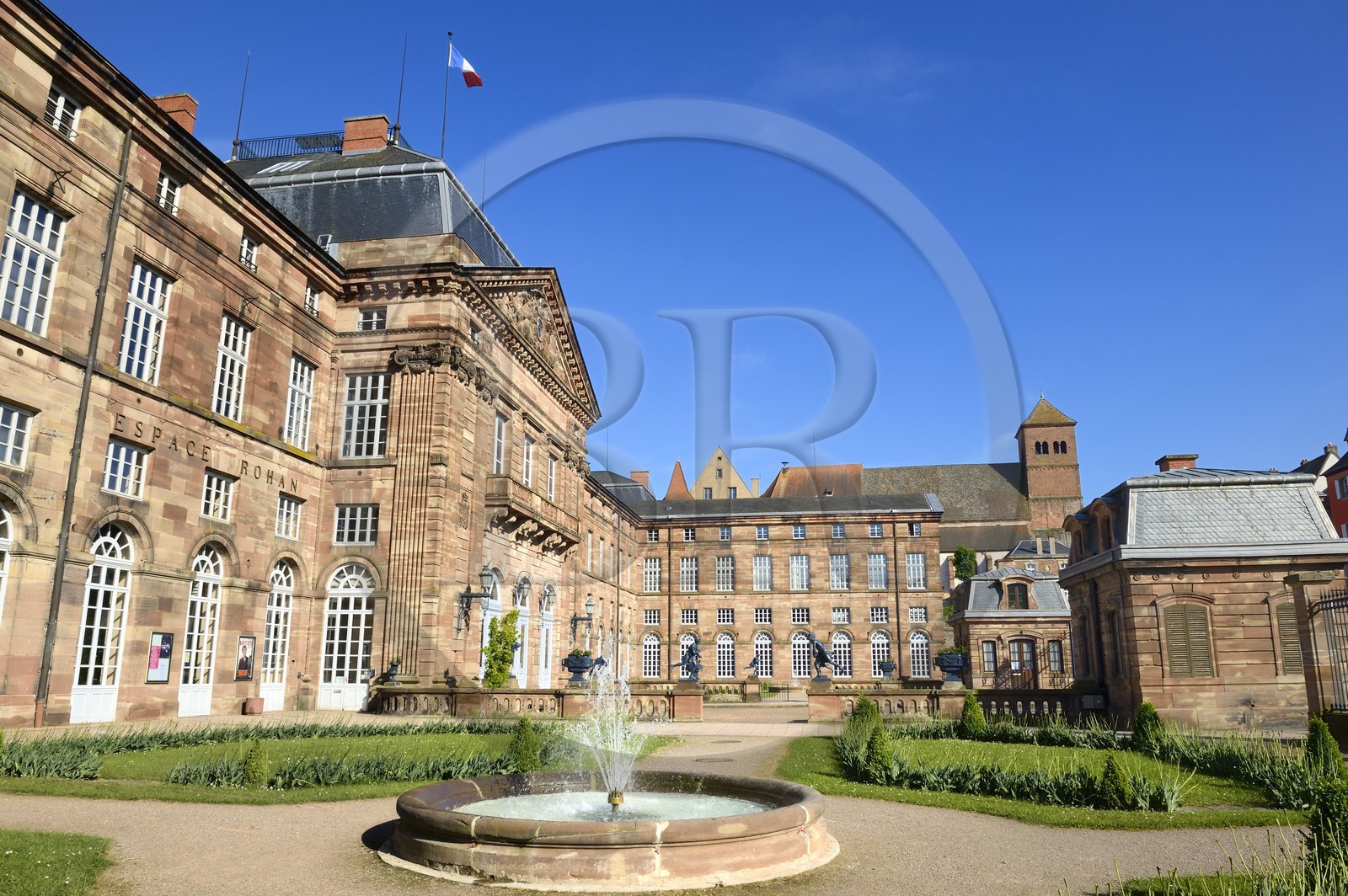 France, Bas Rhin, Saverne, the Rohan castle