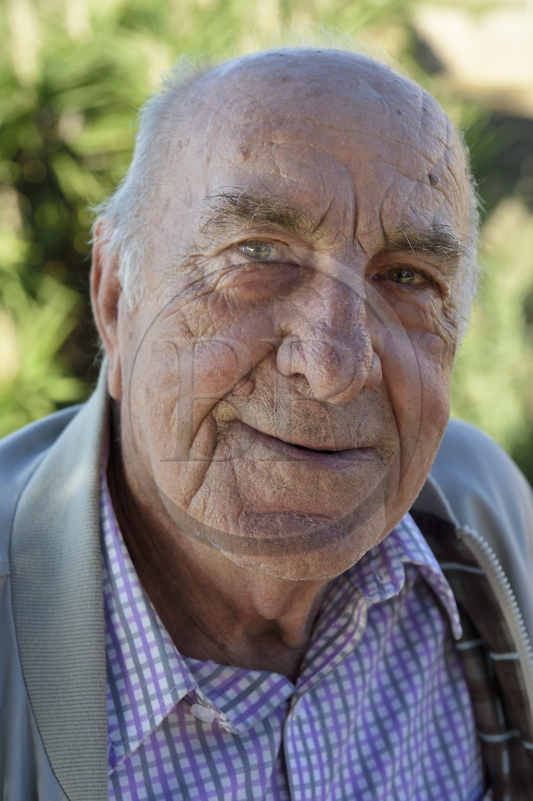 France, Corse du Sud, Cargese, catholic church (latin rite), Elie Delfini member of the St. Anthony Brotherhood