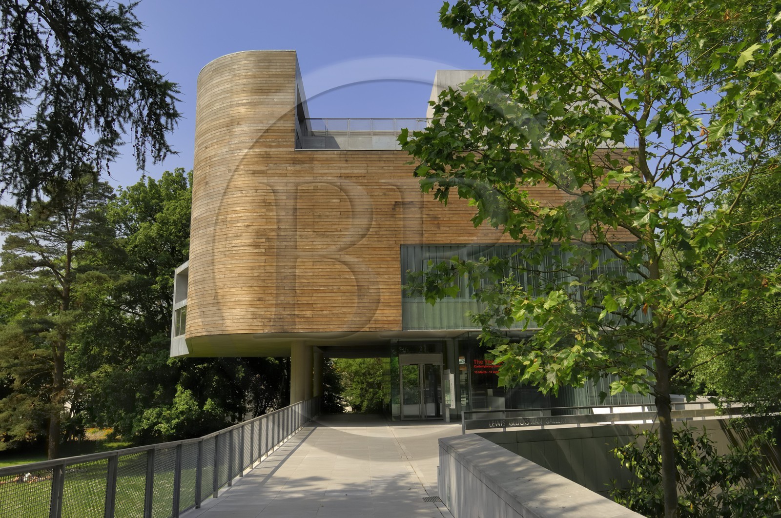 Irlande, Cork, University College Cork, la Glucksman Gallery (art contemporain) par les architectes O'Donnell & Tuomey