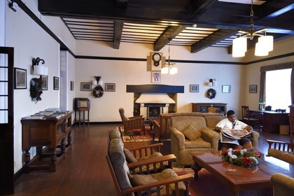Sri Lanka, Central Province, Nuwara Eliya, the very british and exclusif Hill Club