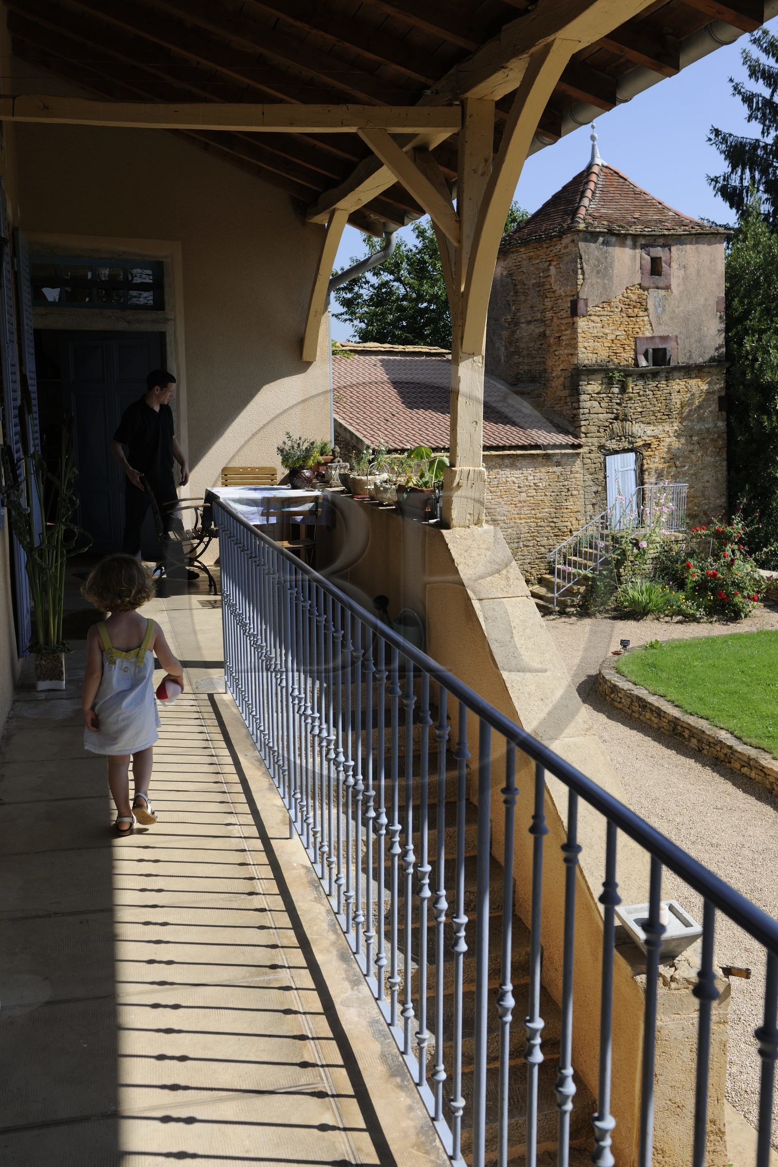 France, Saône et Loire (71), La Vineuse près de Cluny, chambres d'Hôtes de charme A la maîtresse