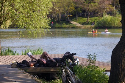 France, Val-de-Marne (94), les bords de Marne à Champigny-sur-Marne