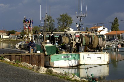 France, Charente-Maritime (17), Ile d'Oléron, port de Boyardville