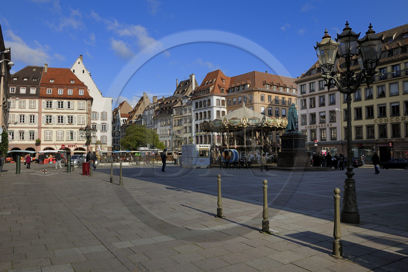 France, Bas-Rhin (67), Strasbourg, place Gutenberg