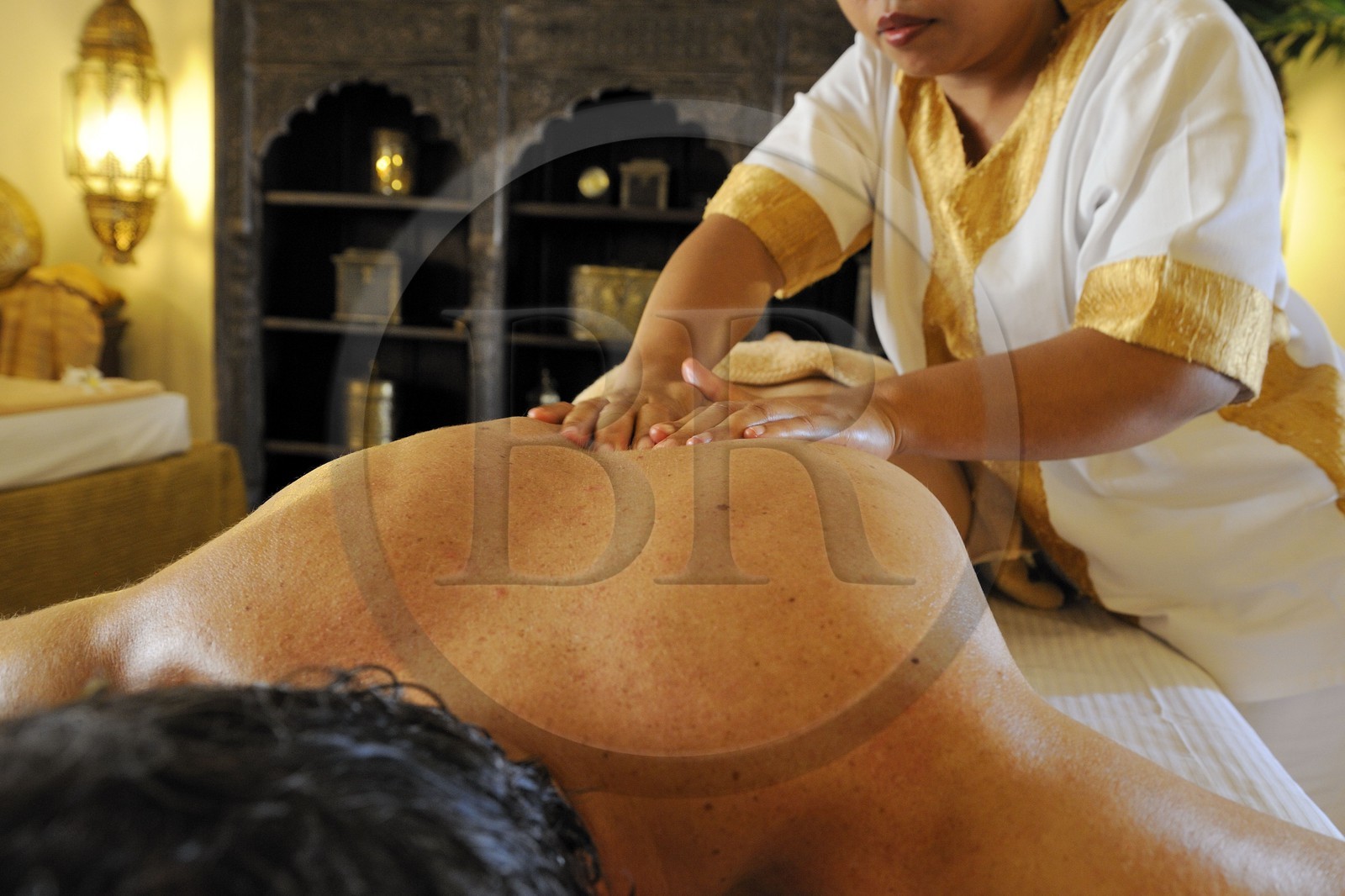 Tanzanie, archipel de Zanzibar, île de Unguja (Zanzibar), côte Sud-Est, Bwejuu, le luxueux Baraza Resort & Spa