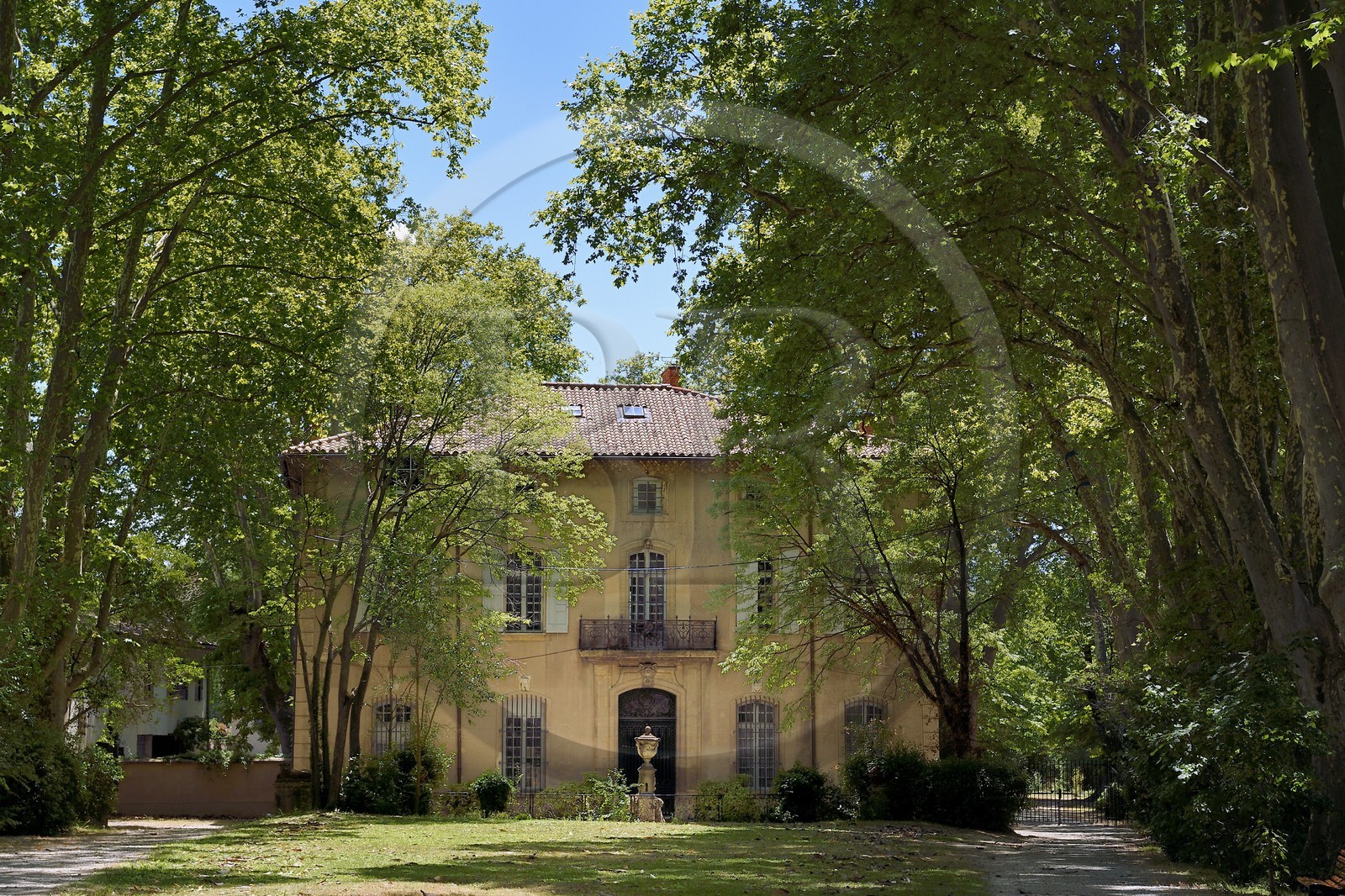 France, Bouches du Rhone, Aix en Provence, home of the Cezanne family in Jas de Bouffan