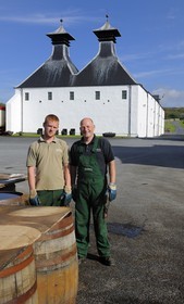 Royaume-Uni, Ecosse, Hébrides intérieures, Ile de Islay, Port Ellen, distillerie de whisky Ardbeg