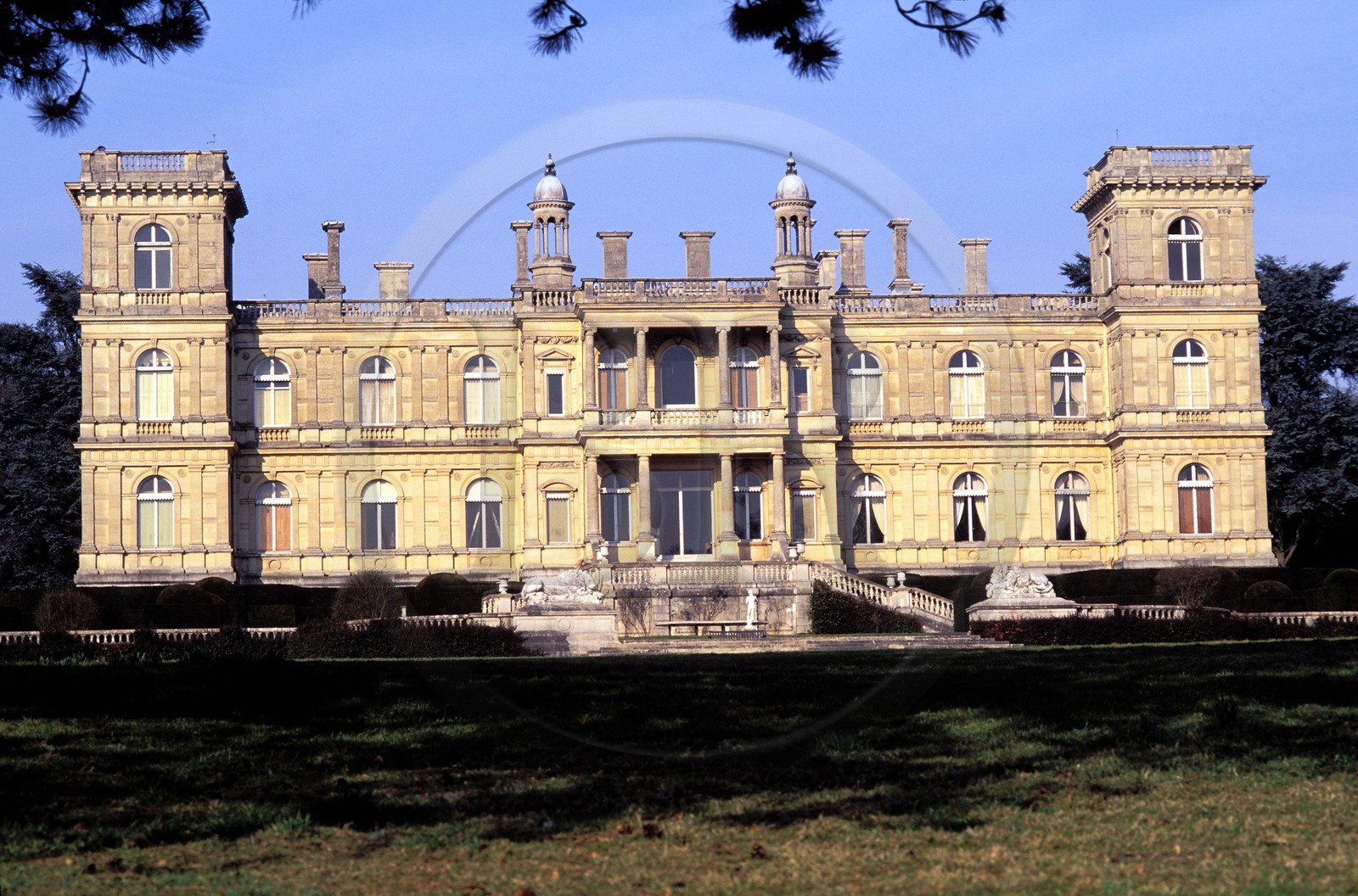 France, Seine-et-Marne (77), château de Ferrières