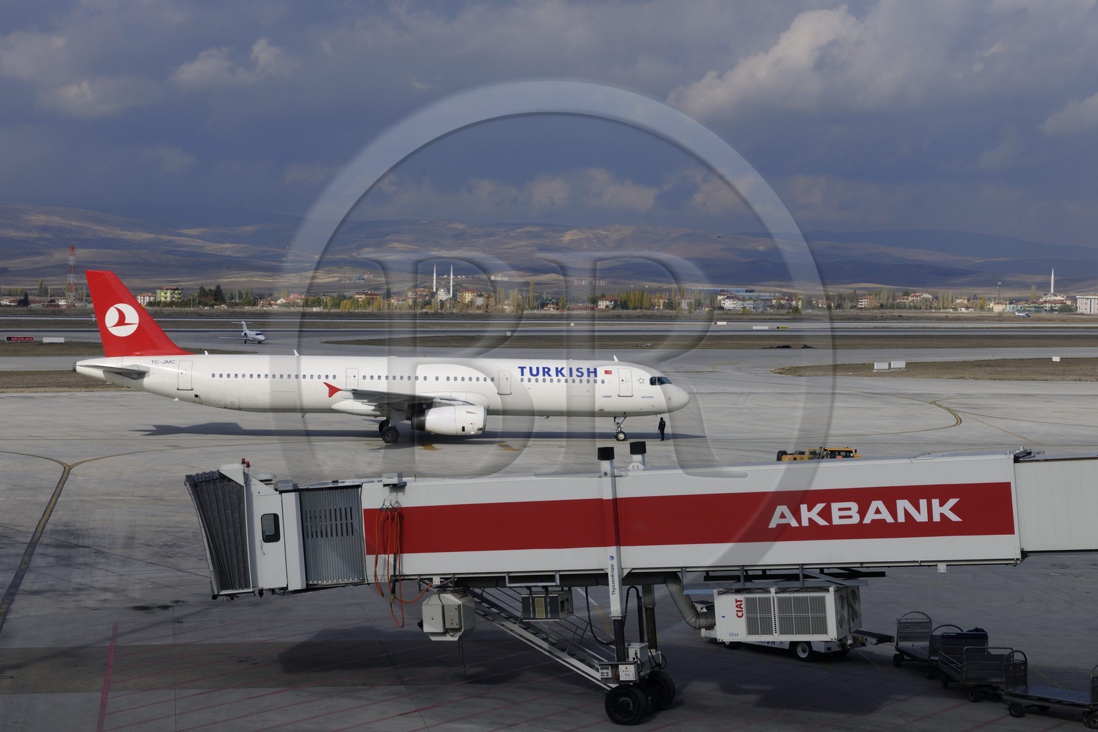 Turquie, Anatolie centrale, aéroport d'Ankara