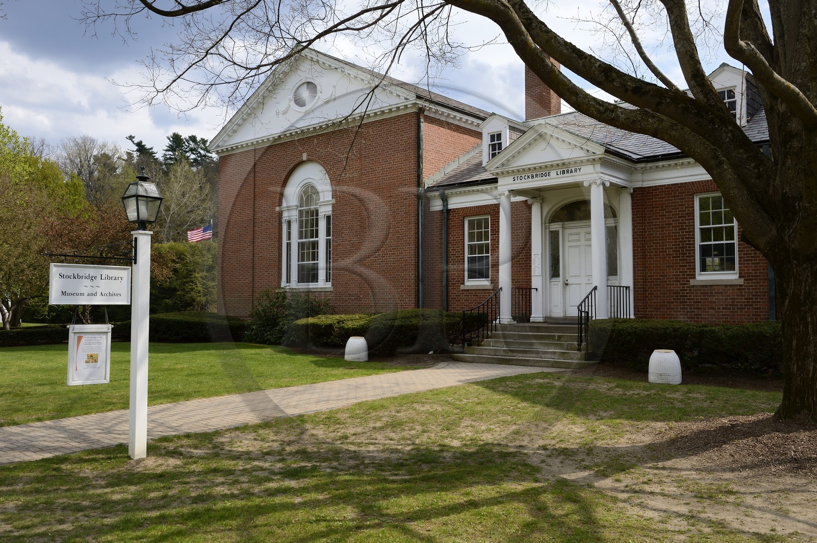 Etats-Unis, New York, ville de Stockbridge