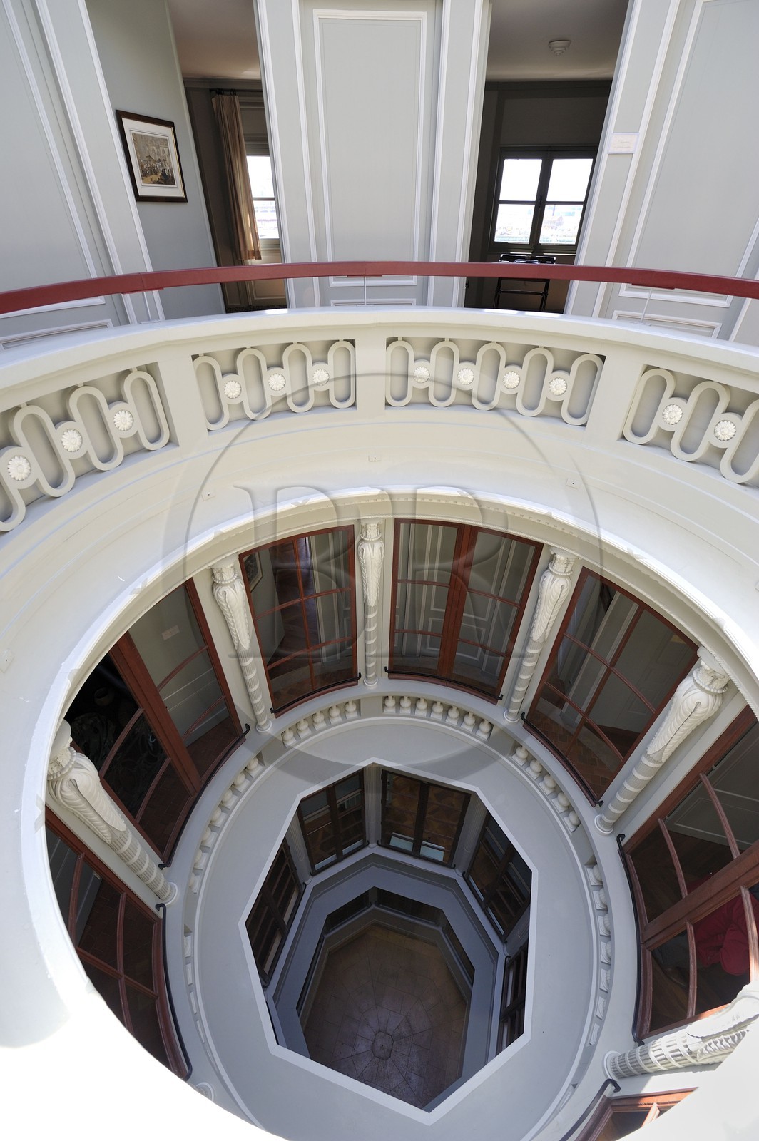 France, Seine-Maritime (76), Le Havre, Centre-ville reconstruit du Havre par Auguste Perret classé Patrimoine Mondial de l'UNESCO, la Maison de l'Armateur