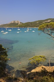 France, Var, Iles d'Hyeres, National Park of Port Cros, ile de Porquerolles, Plage Notre Dame