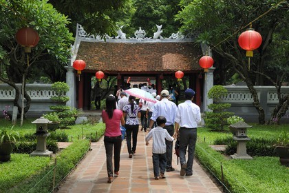 Vietnam, Hanoi, Van Mieu Temple (Temple of Literature) dedicated to Confucius built in 1070