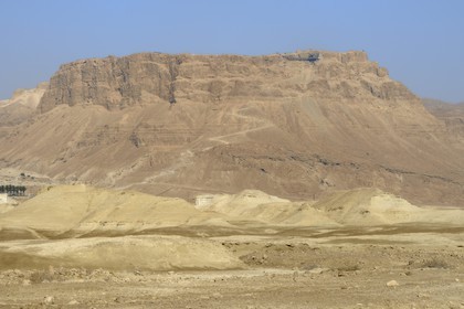 Israel, Negev Desert, Masada fortress, listed as World Heritage by UNESCO
