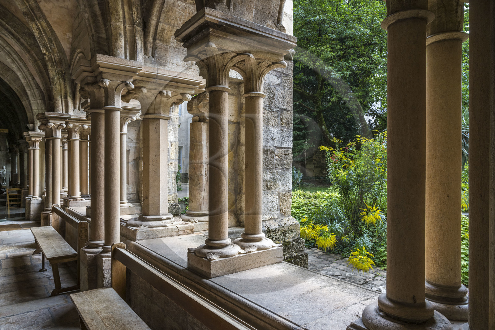France, Cote d'Or, Climats terroirs of Burgundy listed as World Heritage by UNESCO, Beaune, collégiale Notre-Dame de Beaune basilica