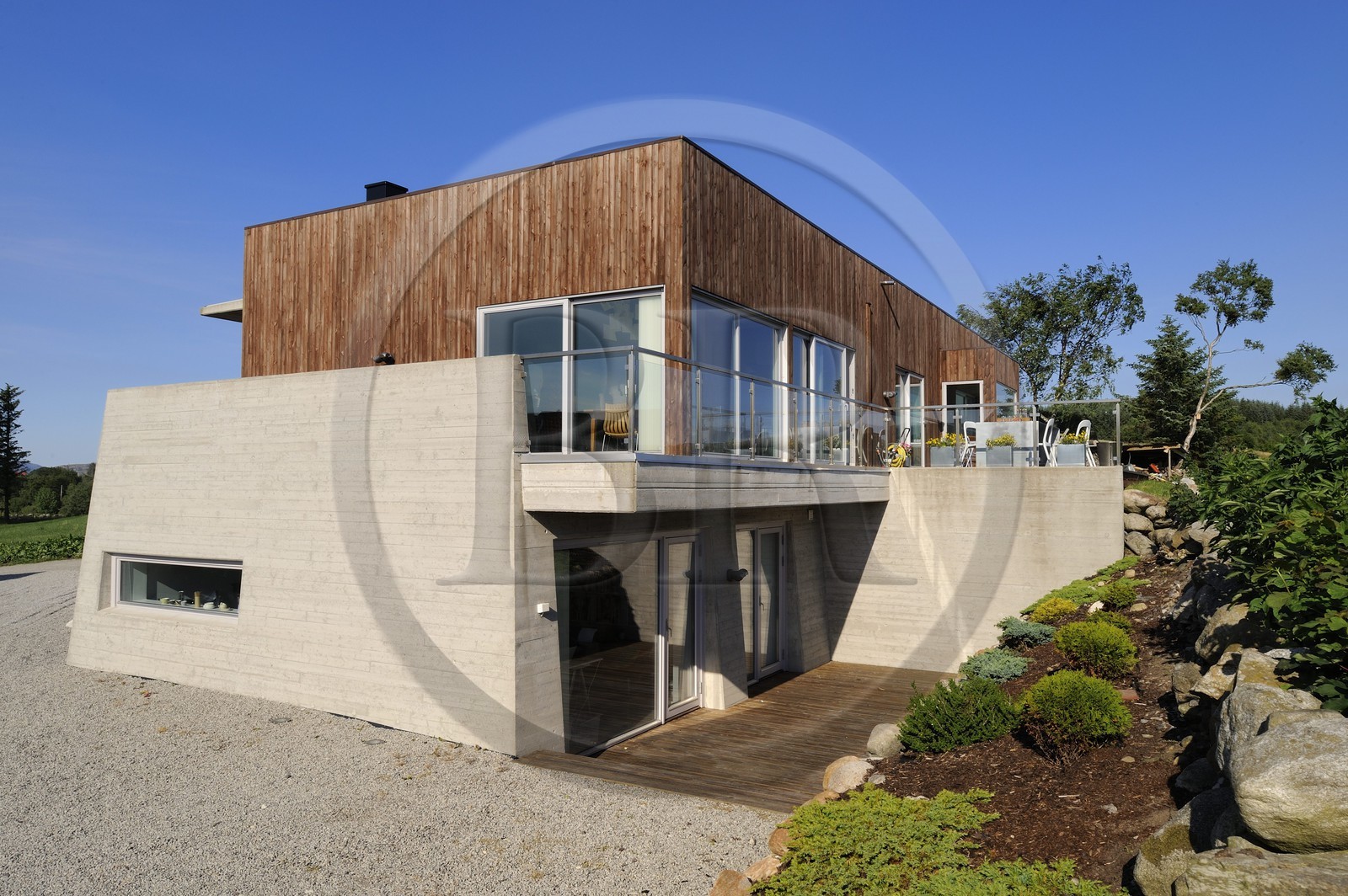 Norway, Rogaland County, surroundings of Stavanger, Jan Storksen Norwegian designer's house