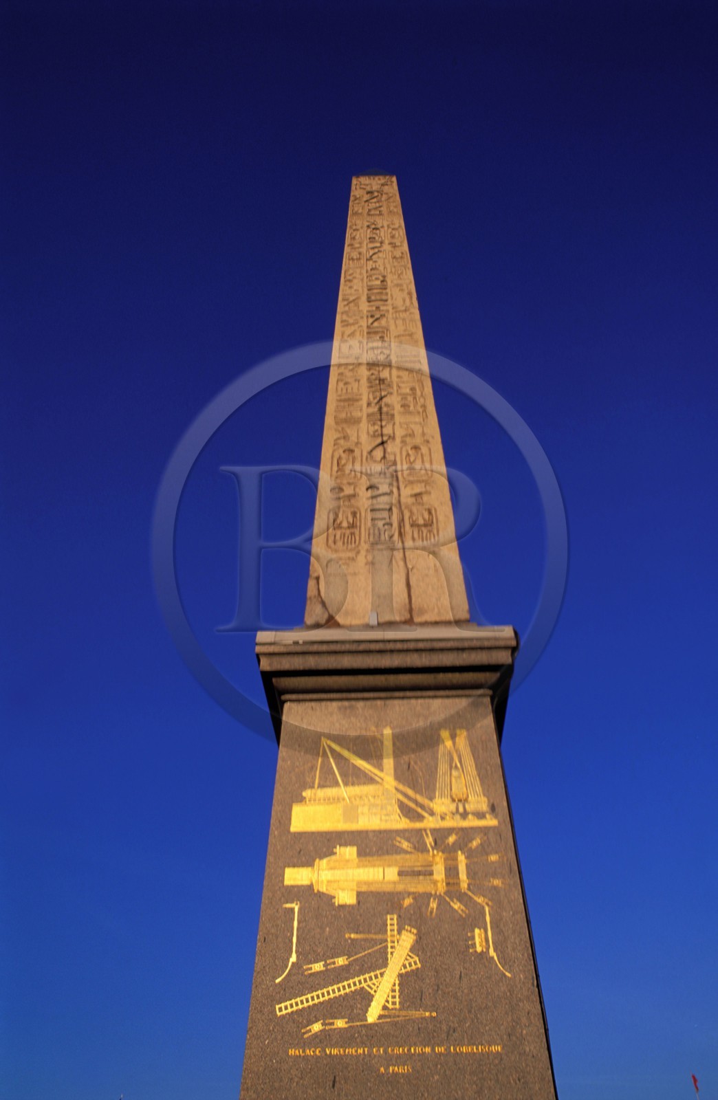 France, Paris (75), obélisque de la place de la Concorde