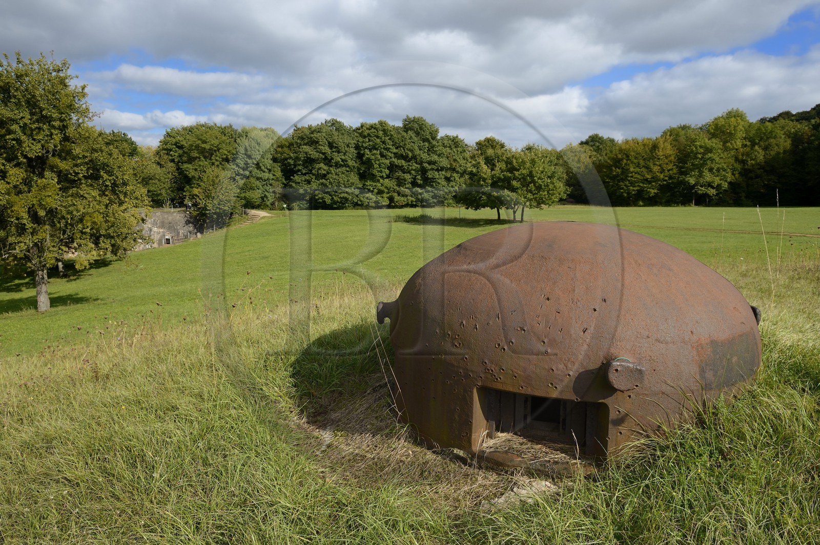 France, Moselle, Veckring, Maginot Line, Hackenberg Fortress, armored cloche