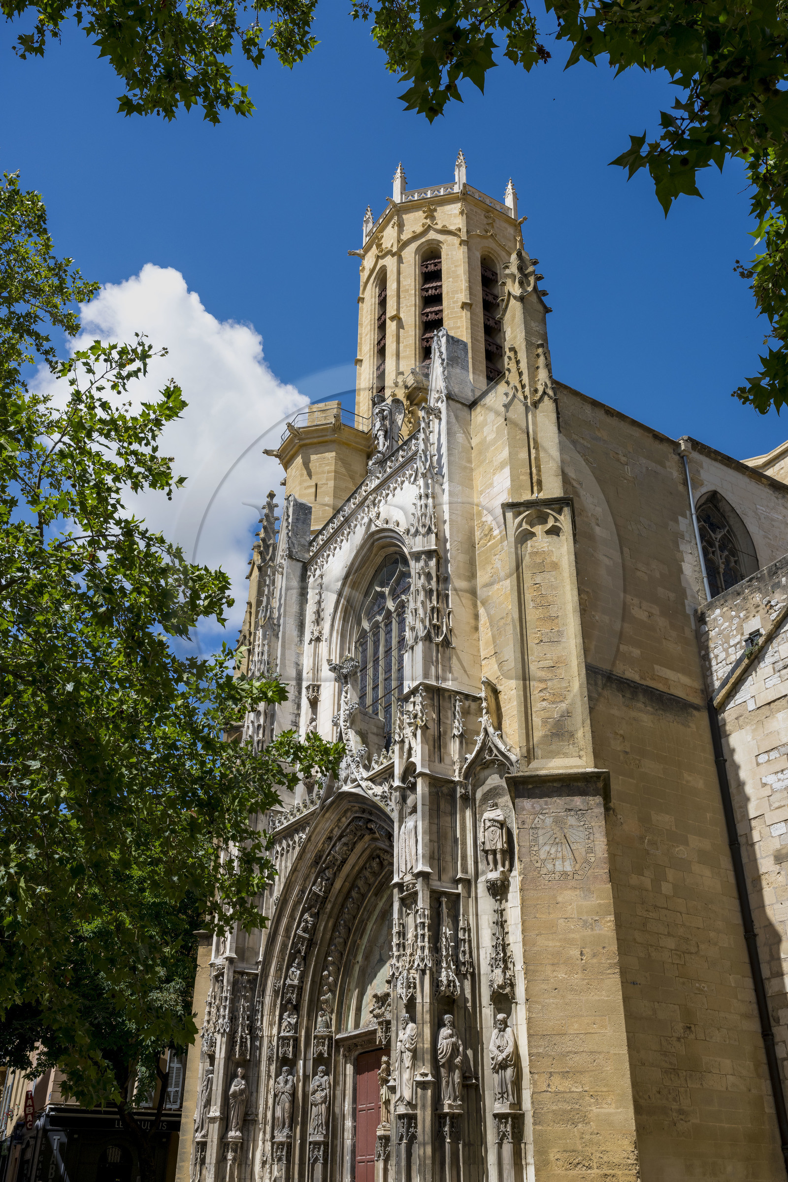 France, Bouches-du-Rhône (13), Aix en Provence, Cathedrale Saint Sauveur (XIIe au XVIe siecle)