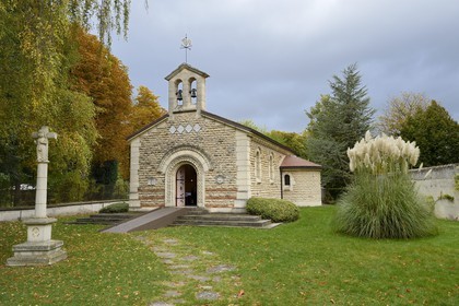 France, Marne (51), Reims, la chapelle Notre-Dame de la Paix ou chapelle Foujita