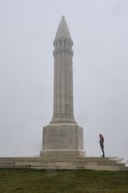 France, Meurthe-et-Moselle, Saintois region, colline de Sion-Vaudemont (hill of Sion), Maurice Barres monument located on the signal Vaudemont