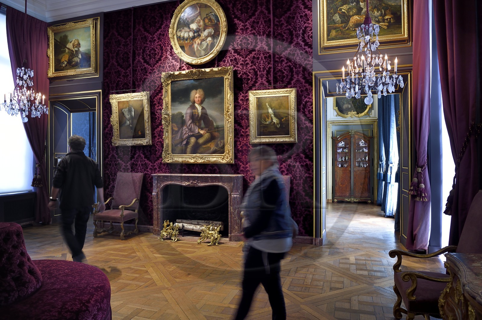 France, Paris (75), quartier du Marais, le musée de la Chasse et de la Nature dans l’hôtel de Guénégaud