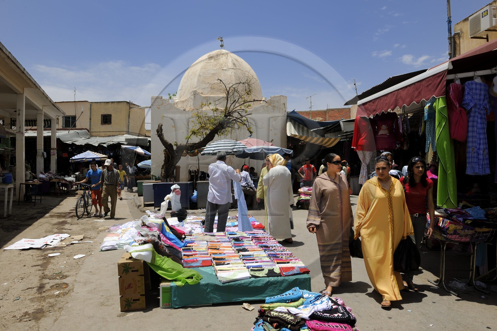 Maroc, région de l'Oriental, Oujda, souk de la médina
