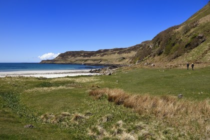 Royaume-Uni, Ecosse, Highland, Hébrides intérieures, Ile de Mull, plage de la Baie de Calgary