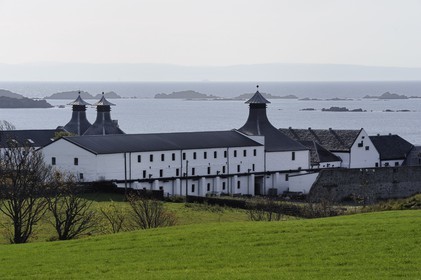 Royaume-Uni, Ecosse, Hébrides intérieures, Ile de Islay, Port Ellen, distillerie de whisky Ardbeg