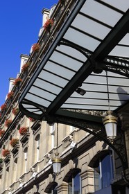France, Paris (75), l'hotel Concorde Opéra Paris relié à la Gare Saint Lazare fut fondé en 1889 par la Compagnie des Chemins de fer de l'Ouest qui gérait le réseau ferré entre Paris et la Normandie et ses ports transatlantiques