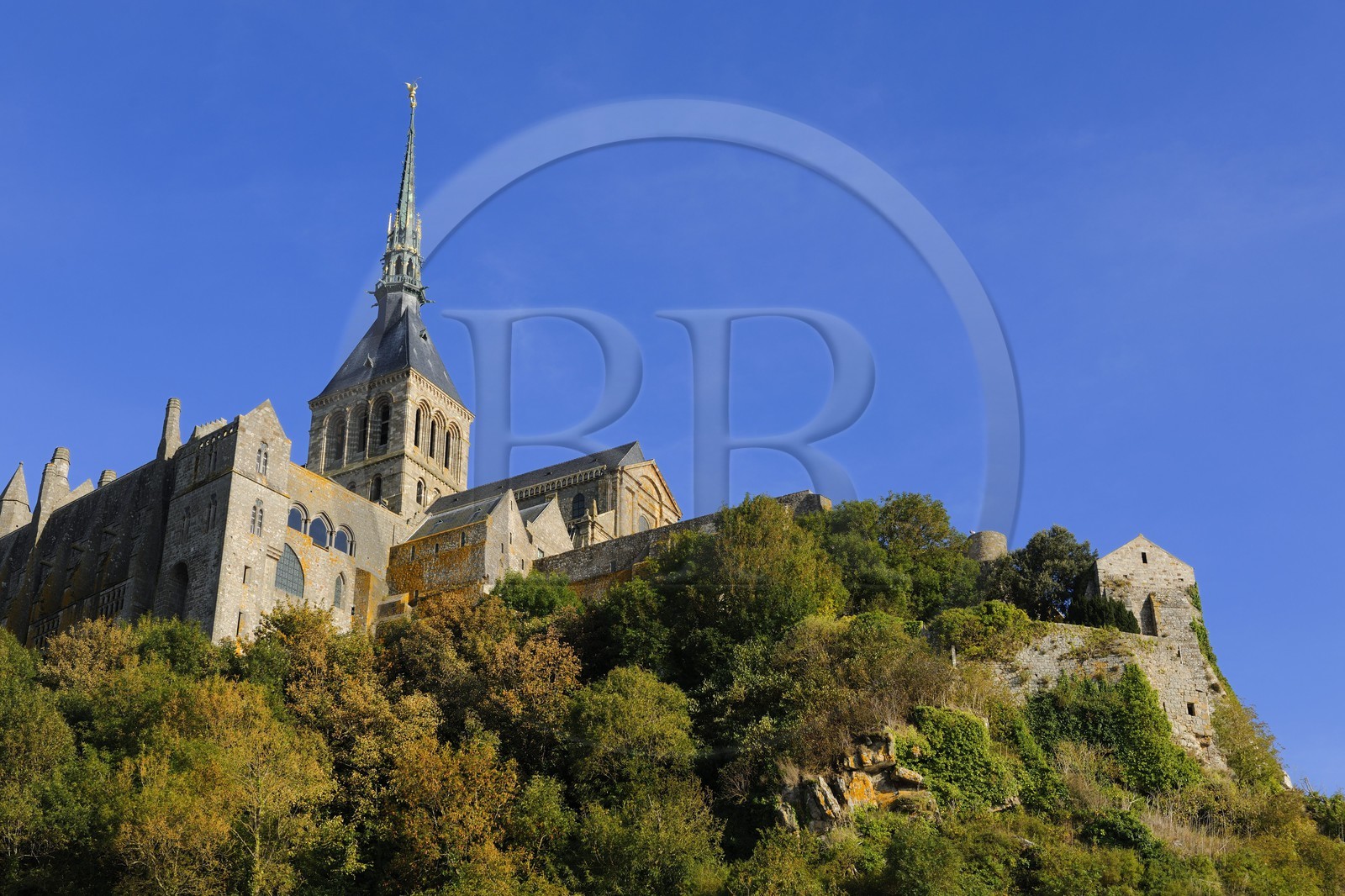 France, Manche, Mont Saint Michel, listed as World Heritage by UNESCO